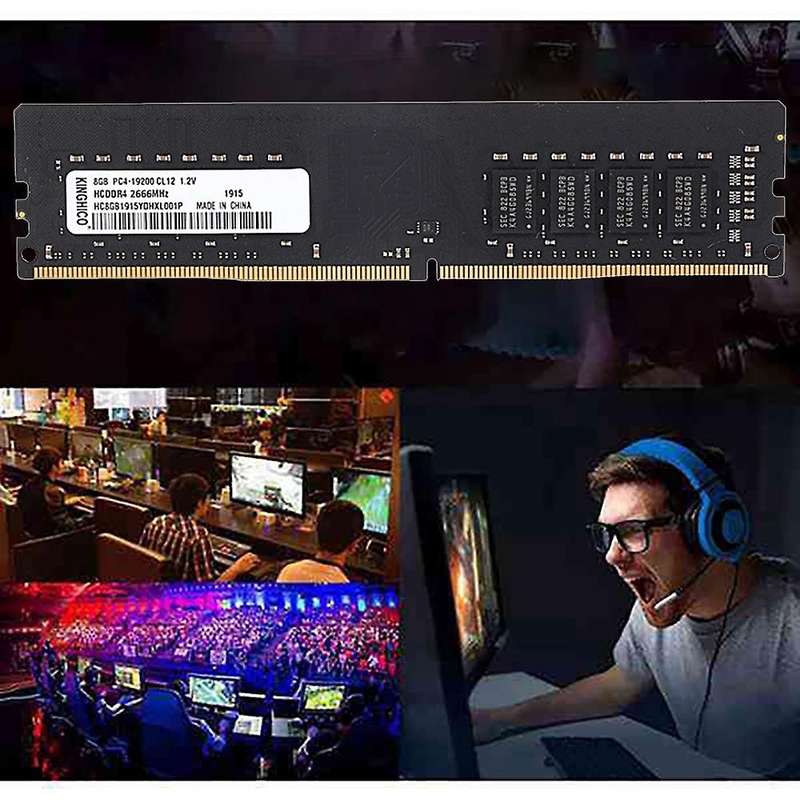 Kinghico Ram 4g Ddr4 Computer Game Memory Compatible for Pc(8gb)