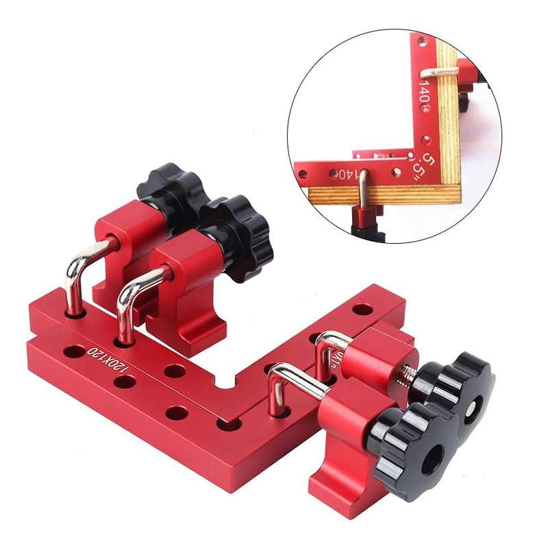 Woodworking Right Angle Ruler Fixture 90 Degree Positioning Squares