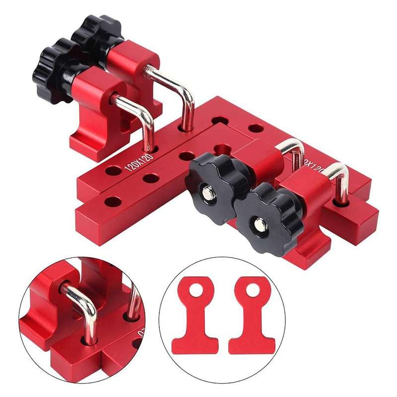 Woodworking Right Angle Ruler Fixture 90 Degree Positioning Squares