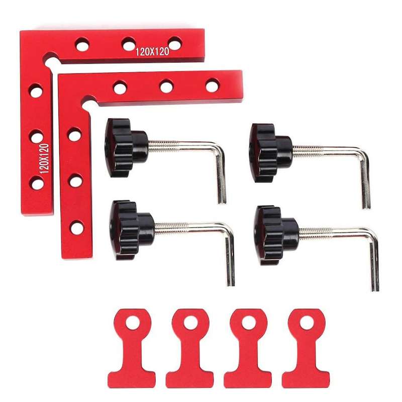 Woodworking Right Angle Ruler Fixture 90 Degree Positioning Squares