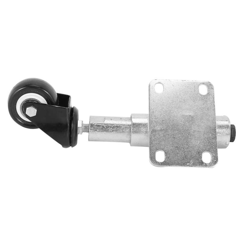 Gate Stem Wheel, 2 Inch Pu Spring Caster Duty 110 Lbs Load Capacity
