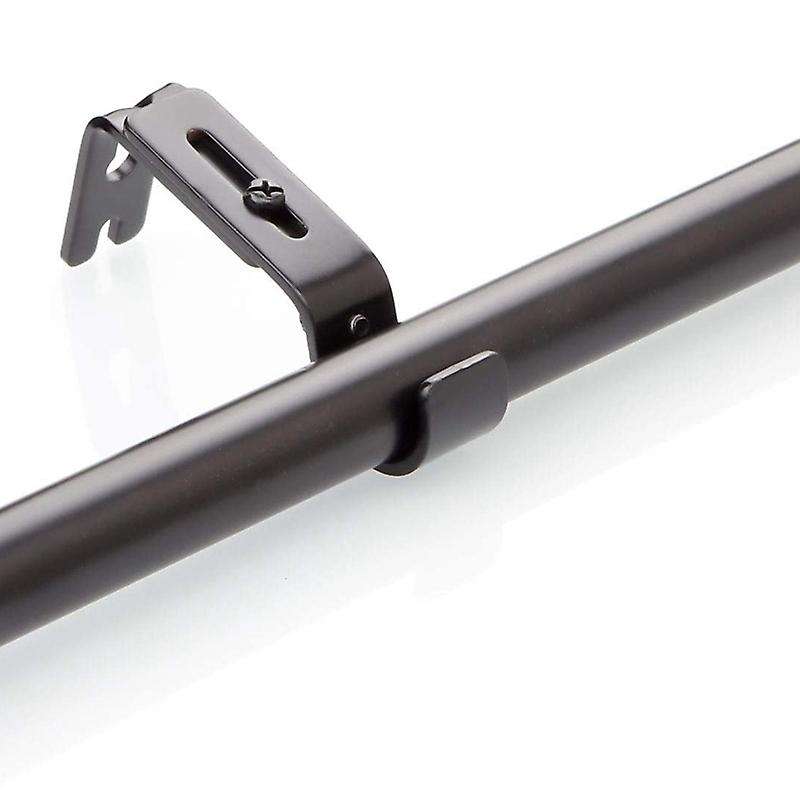 12pcs Double Curtain Rod, Curtain Brackets for 1inch and 5/8inch Rod