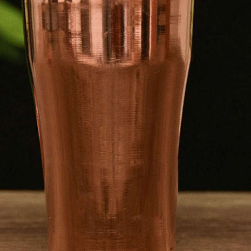 2pcs 400ml Handmade Pure Copper Retro Tea Water Cup Coffee Cup