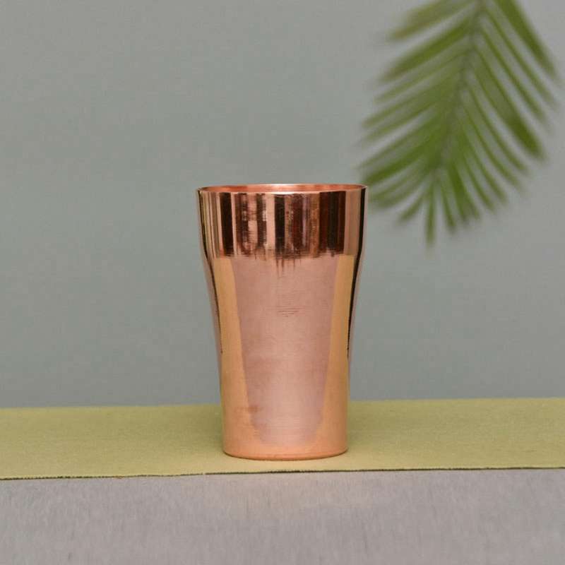 2pcs 400ml Handmade Pure Copper Retro Tea Water Cup Coffee Cup