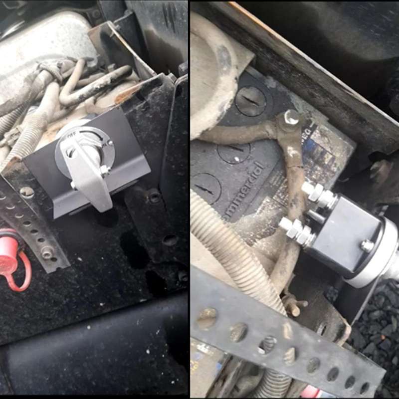 Battery Disconnect Switch for Auto Boat Rv Fixed Handle Isolator