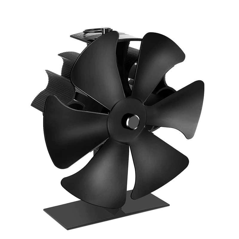 Heat Powered Stove Fan Wood Stove Fan for Wood Log Burner Fireplace