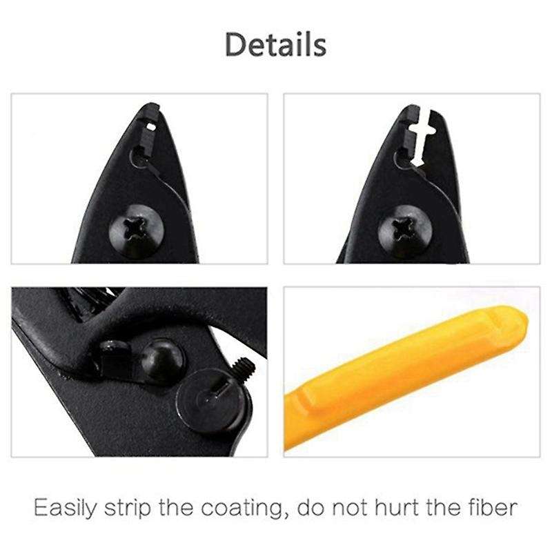 7 In 1 Ftth Splice Fiber Optic Tool Kits Fibre Stripper+fiber Cleaver
