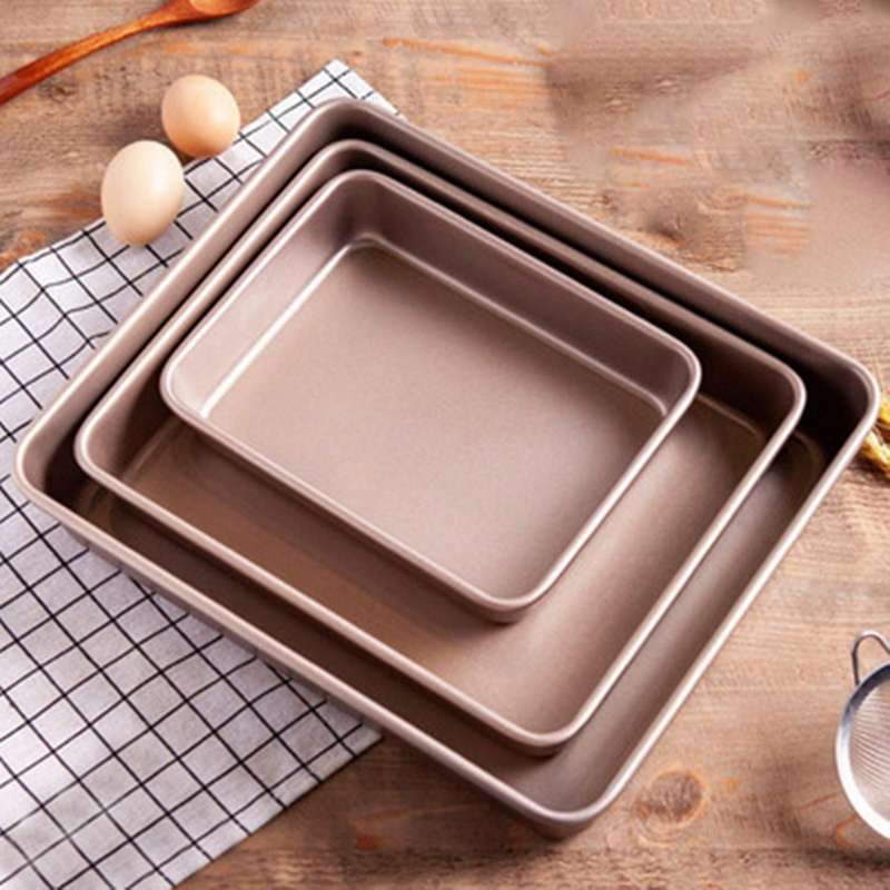 Stainless Steel Rectangular Food Trays Barbecue Fruit Storage Plate