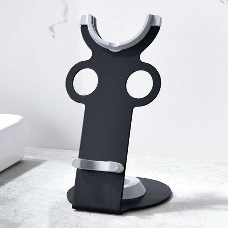 Suitable for Dyson Hair Dryer Stand Vertical Punch-free Black