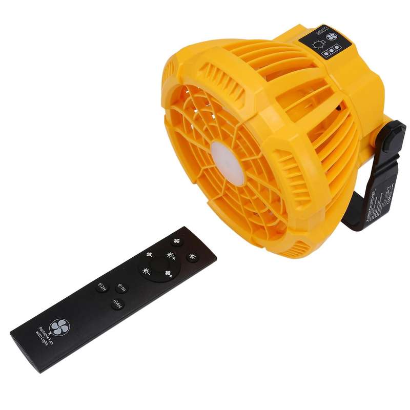 External Battery Ceiling Fan for Makita Dewalt Bosch 14.4-18v, B