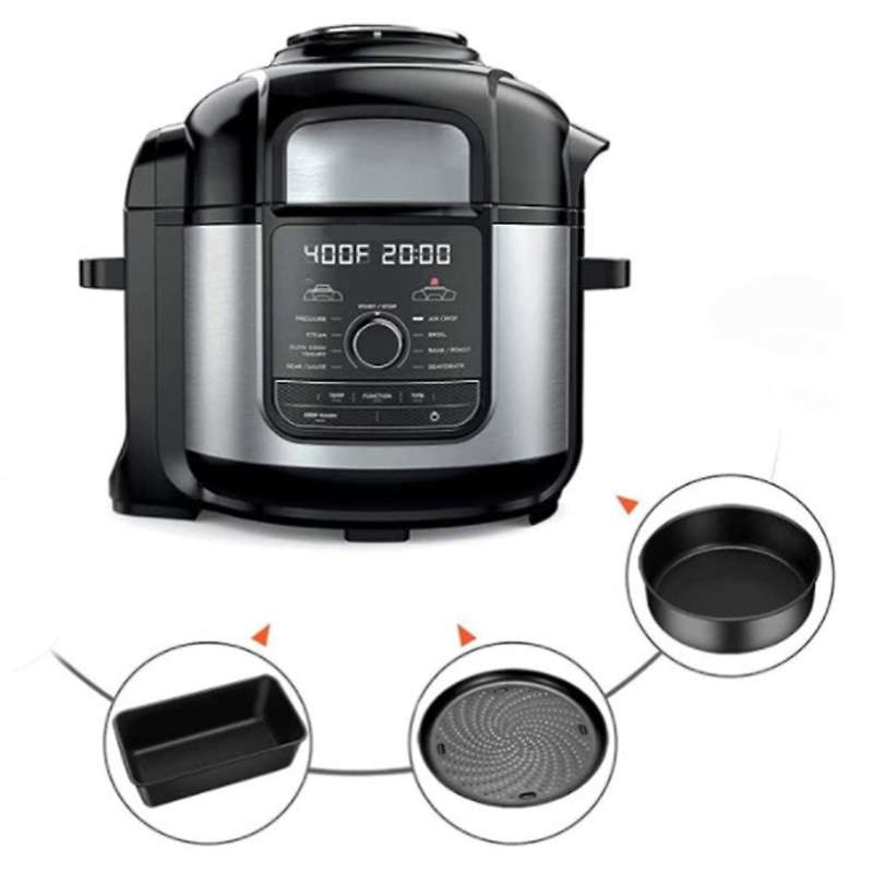 Baking Set for Ninja Foodi 6.5 Qt, 8 Qt Pressure Cooker + Air Fryer