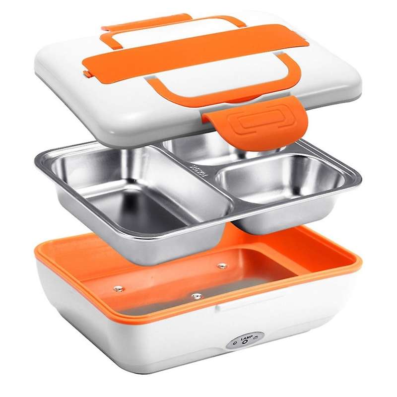Electric Lunch Box Heater with Spoon &chopstick for Car/truck,us Plug