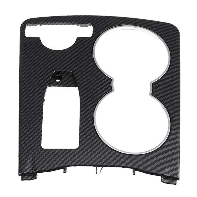Car Carbon Fiber Drink Cup Holder Front Center Console Cup Holder