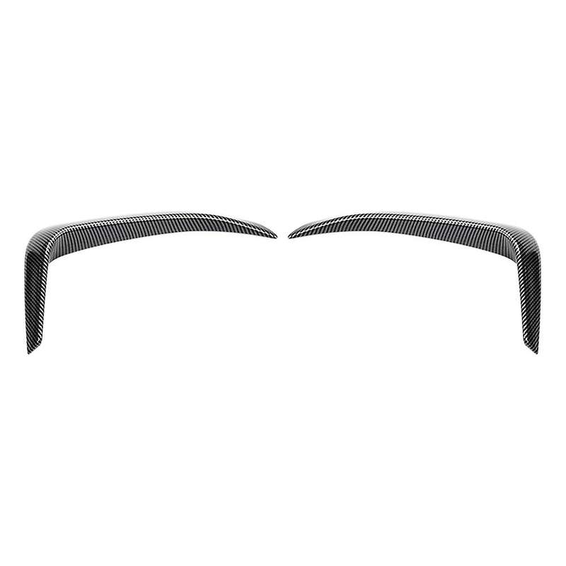 Car Carbon Fiber Front Bumper Splitter Spoilers Canard Air Knife