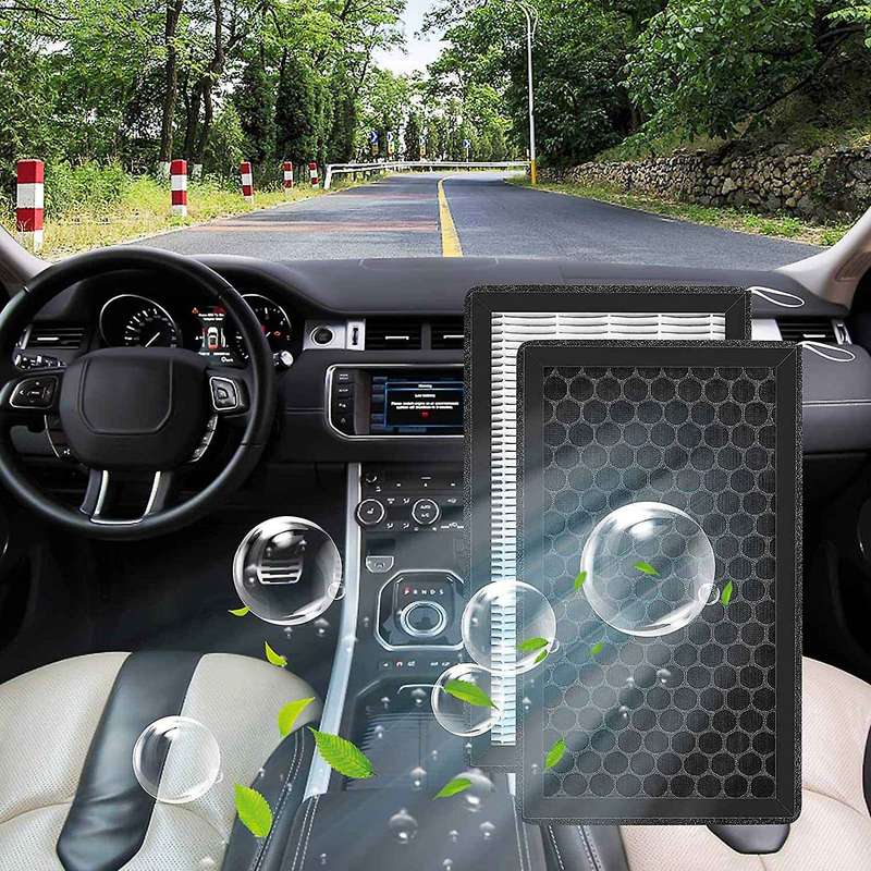 For Tesla Model 3 Y Car Hepa Air Intake Filter with Tool Kit 4pcs