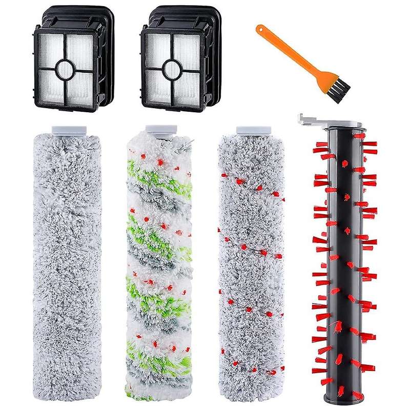 Brush Roller & Filter Set for Bissell Crosswave Cordless Max 2554a