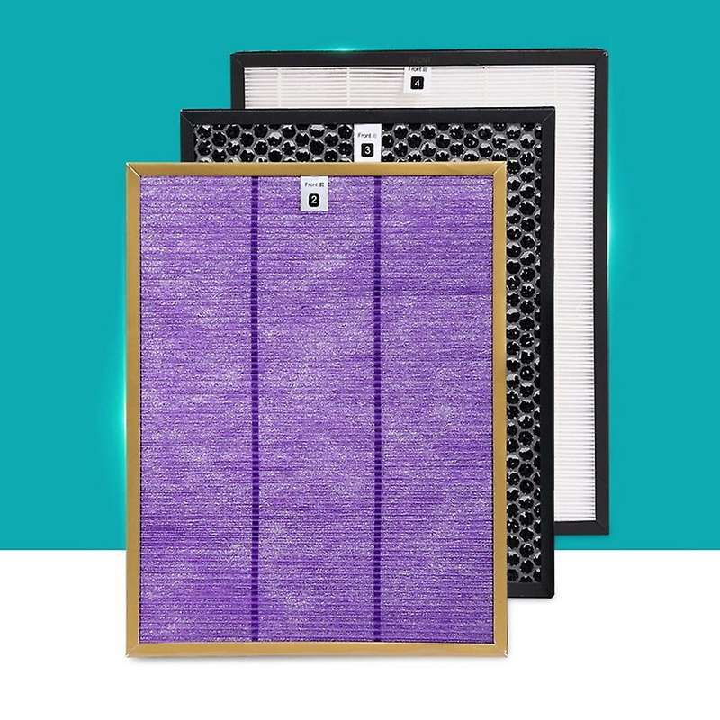 3pcs Filters for Philips Air Purifier Ac4002 Ac4004 Ac4012 Parts