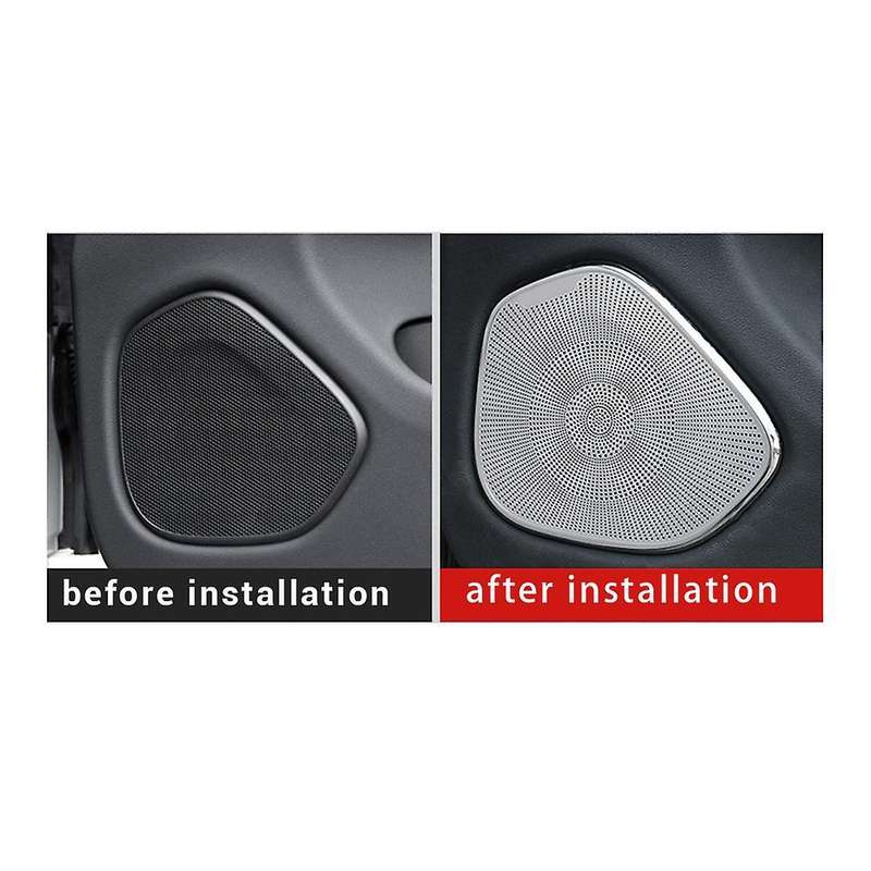 For Volvo Xc60 2018-2020 Door Audio Speaker Frame Loudspeaker Cover