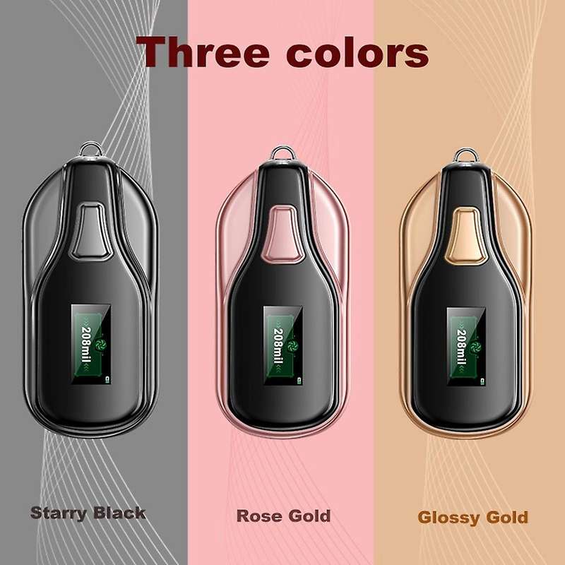 Personal Wearable Air Purifier Necklace with Lcd Screen Display B