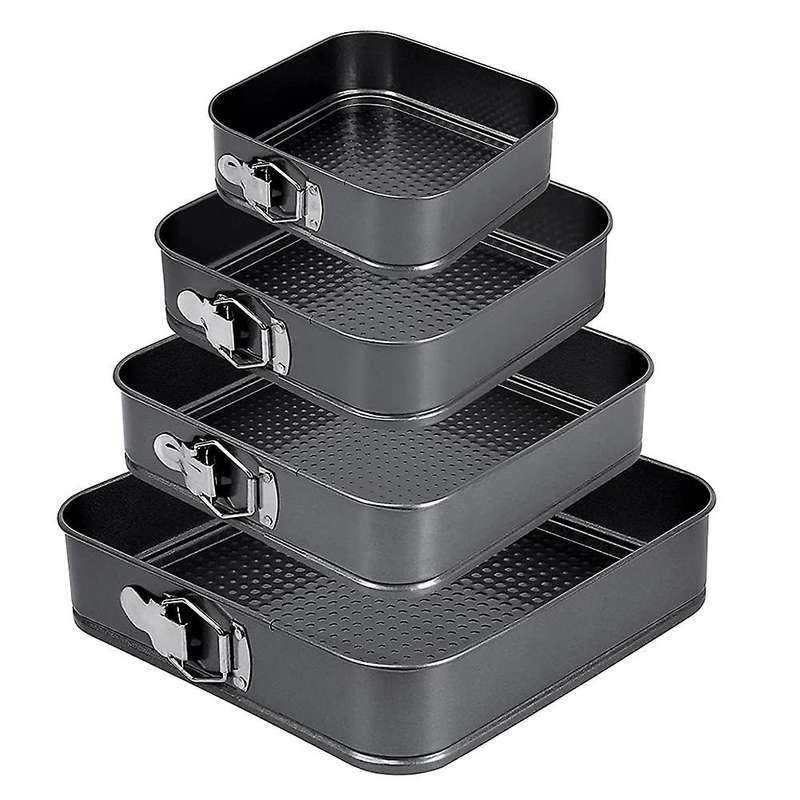 Set Of 4 Springform Cake Tin, 22/24/26/28 Cm,baking Tin, Cake Tin