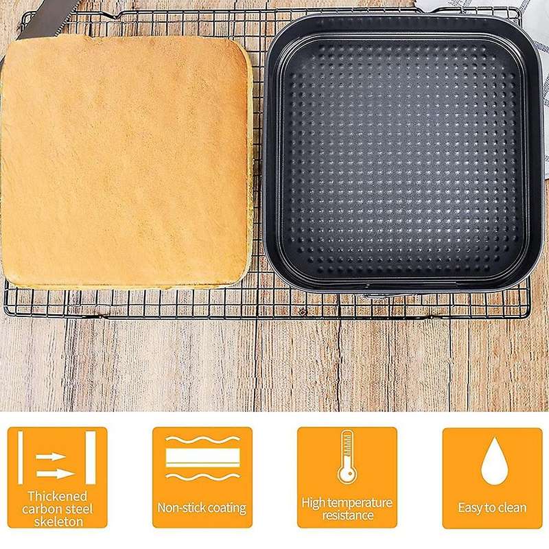 Set Of 4 Springform Cake Tin, 22/24/26/28 Cm,baking Tin, Cake Tin