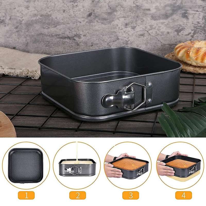 Set Of 4 Springform Cake Tin, 22/24/26/28 Cm,baking Tin, Cake Tin