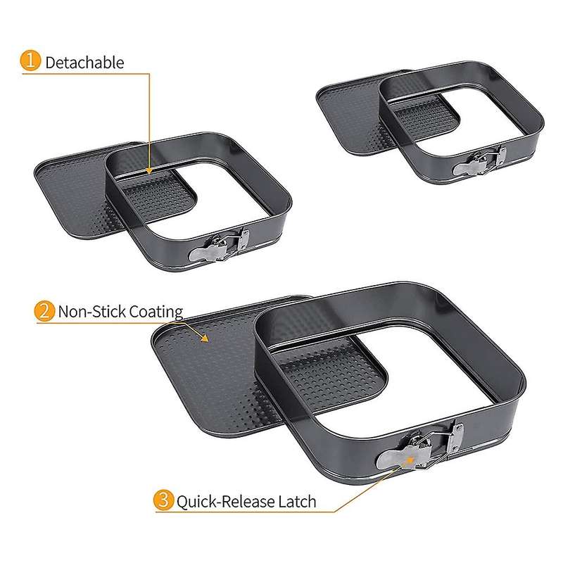 Set Of 4 Springform Cake Tin, 22/24/26/28 Cm,baking Tin, Cake Tin