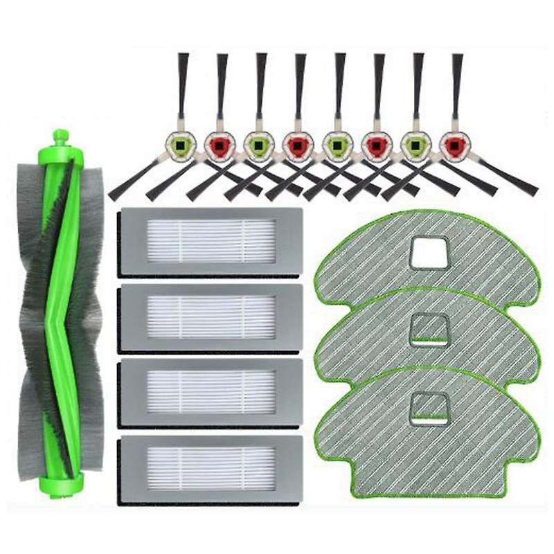 Main Side Brush Hepa Filter Mop Cloths for Irobot Roomba Combo 113