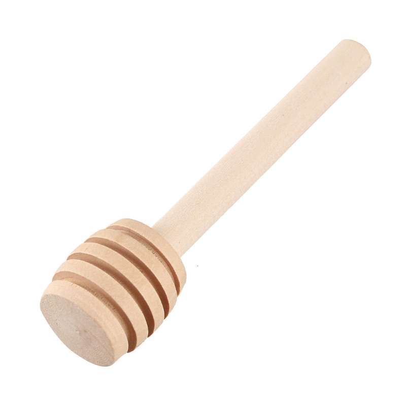 100 Pack Of Mini 3 Inch Wood Honey Dipper Sticks
