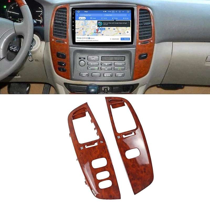 Lhd Car Wooden Air Vent Frame for Toyota Land Cruiser 100 Lc100 Fj100