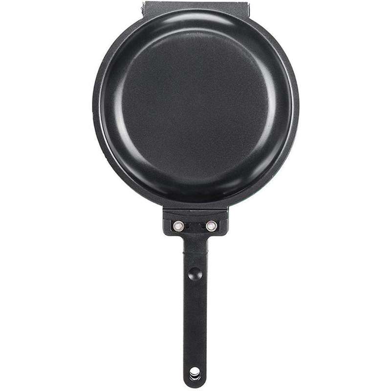 2x Diy Non-stick Double-sided Frying Pan, Gas and Induction Universal