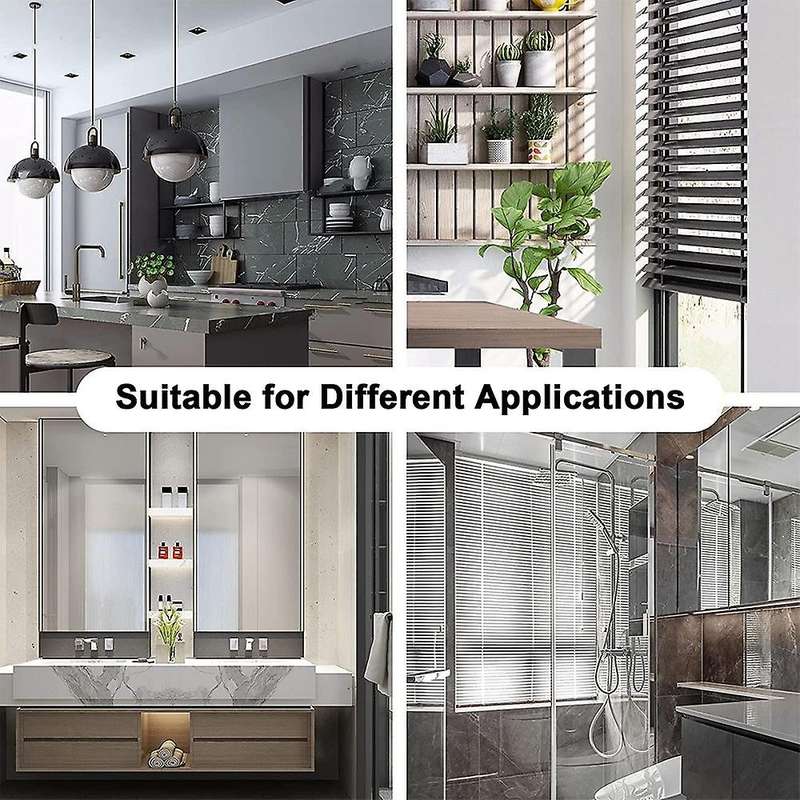 2pcs Adhesive Shower Caddy Organiser Basket Stainless Steel
