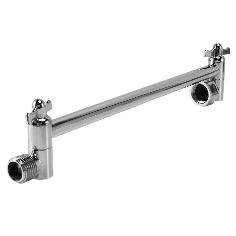 Shower Arm Extension, Arm Height Shower Head Arm,brass 9 Inch