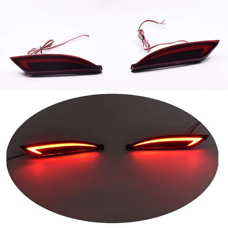 Car Led Rear Bumper Reflector Brake Light for Hyundai Sonata 10-15