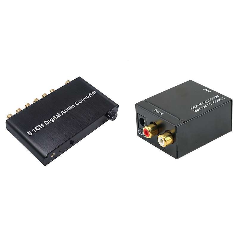 5.1ch Digital Audio Converter Decoder for Amplifier Soundbar