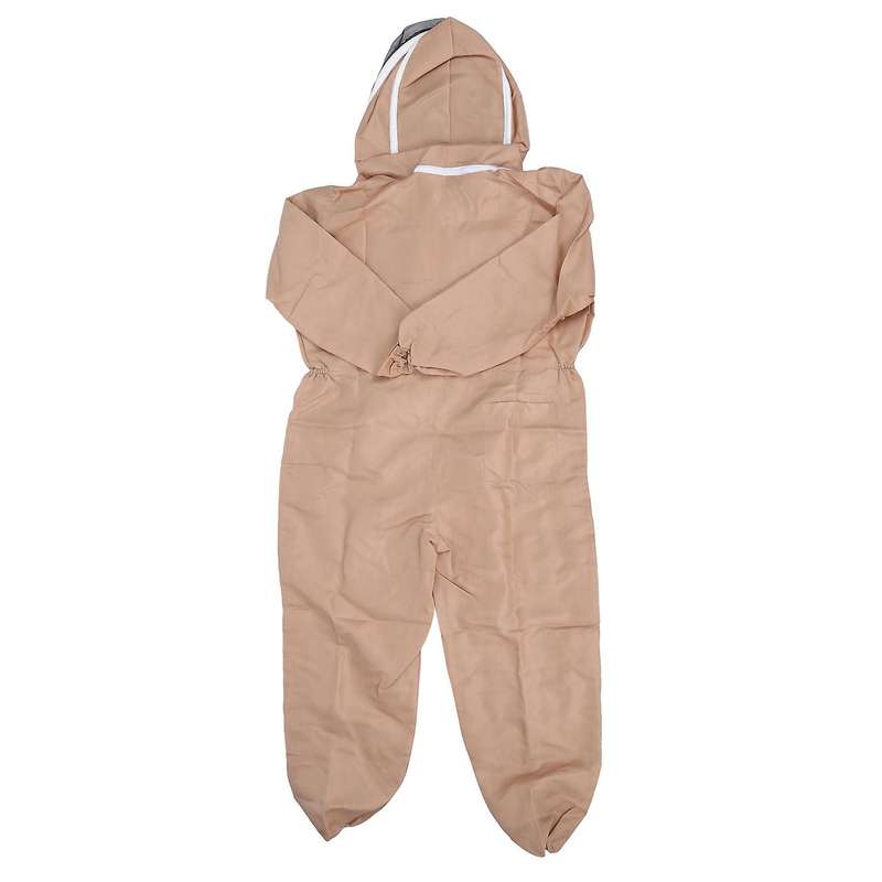 Ventilated Full Body Beekeeping Bee Keeping Suit with Leather Gloves