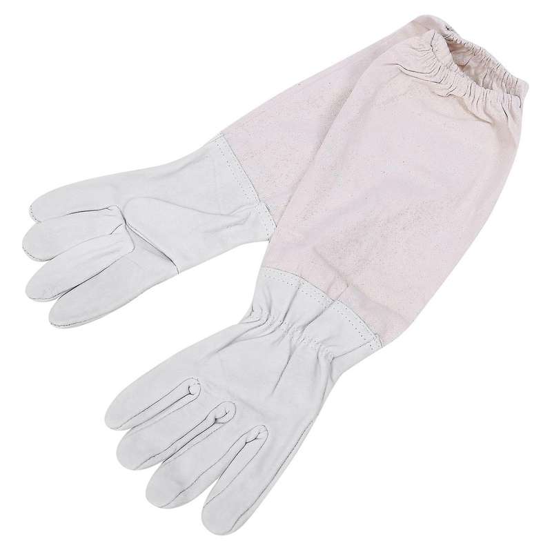 Ventilated Full Body Beekeeping Bee Keeping Suit with Leather Gloves