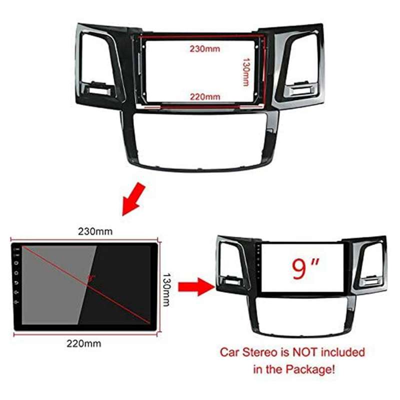 Car Radio Fascias for Mazda 3 Axela Dvd Stereo Panel Dashboard