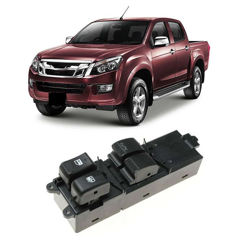 Electric Window Control Mater Switch for Isuzu D-max 2011-2019 2-door