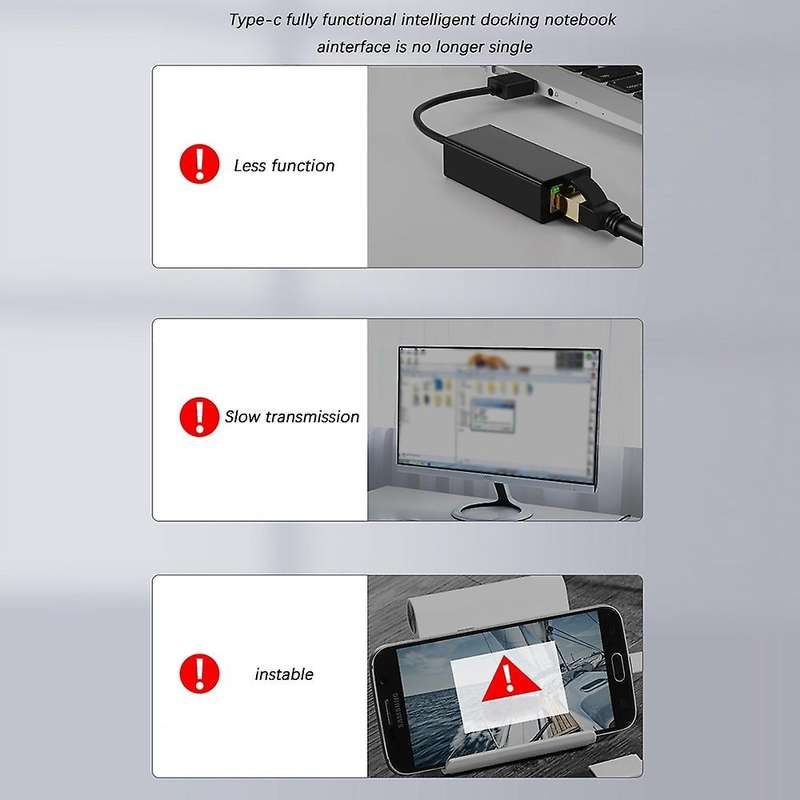5 In 1 Type C Hub Extender Docking Station Usb Type-c for Pc Laptop