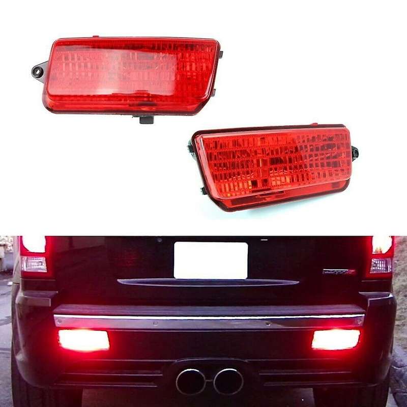 Rear Bumper Reflector Light Tail Stop Brake Rear Turn Signal Fog Lamp