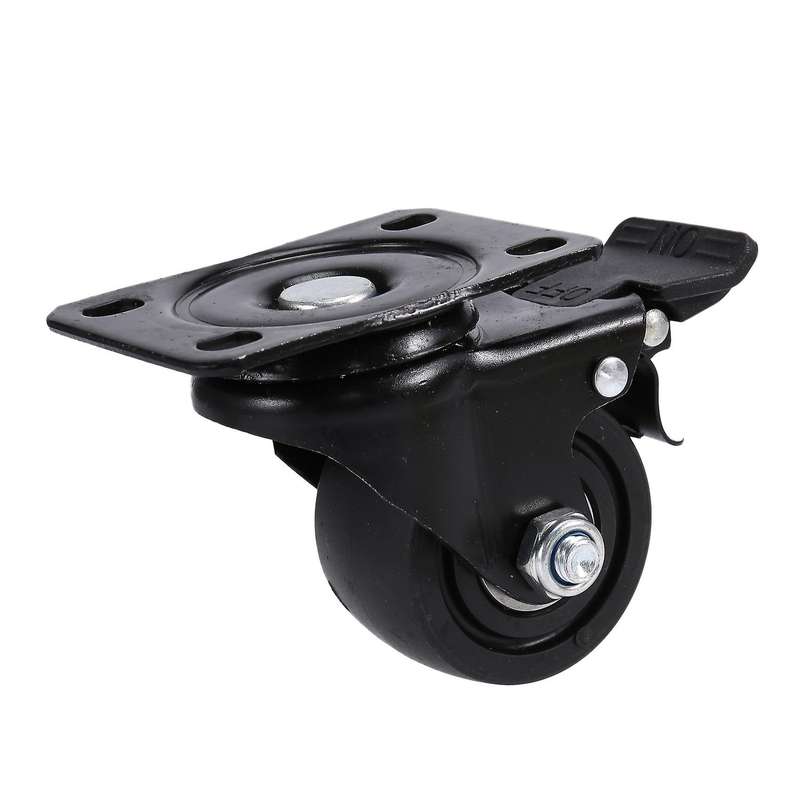 Heavy Duty Casters with Brakes, Table Casters Swivel Rubber Casters