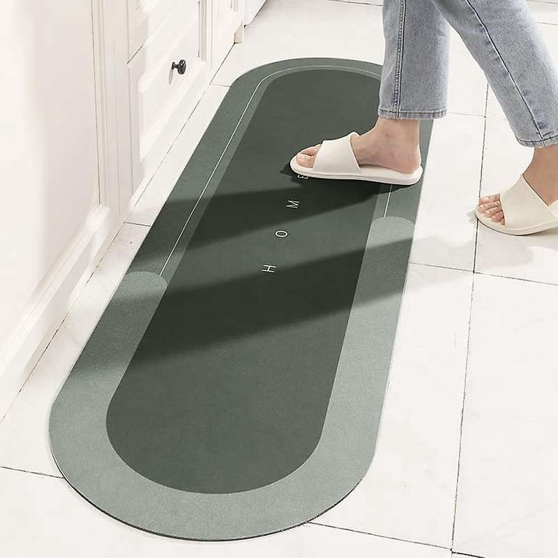 Super Absorbent Floor Mat, Napa Skin Quick Dry 17.7inchx59inch -d
