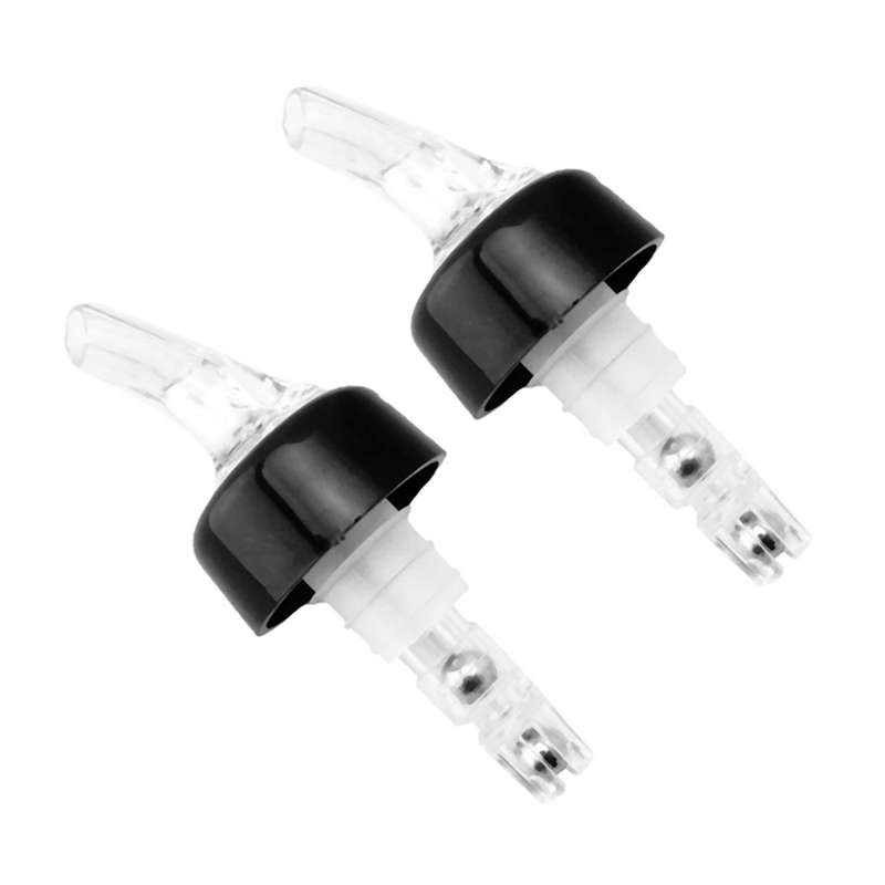 12 X 25ml Clear Auto Measure Quick Shot Pourers