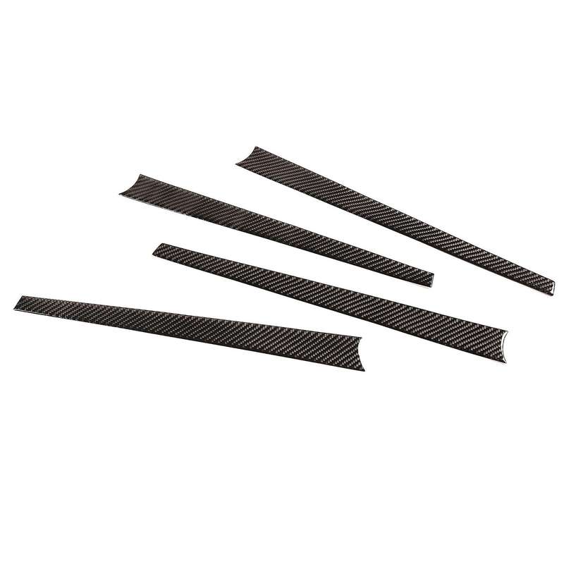 For Toyota Hilux 2015-2021 Carbon Fiber Car Inner Door Line Cover