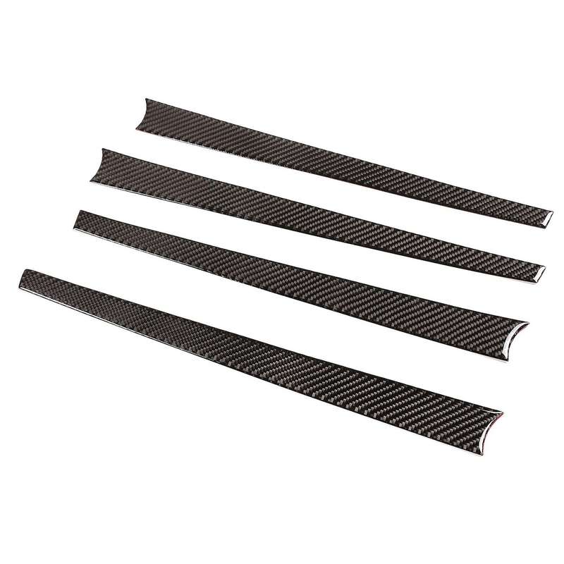For Toyota Hilux 2015-2021 Carbon Fiber Car Inner Door Line Cover