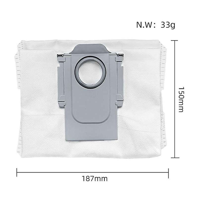 25pcs for Roborock G10s G10s Pro Cloth Bag T8 Q7 Non-woven Dust Bag