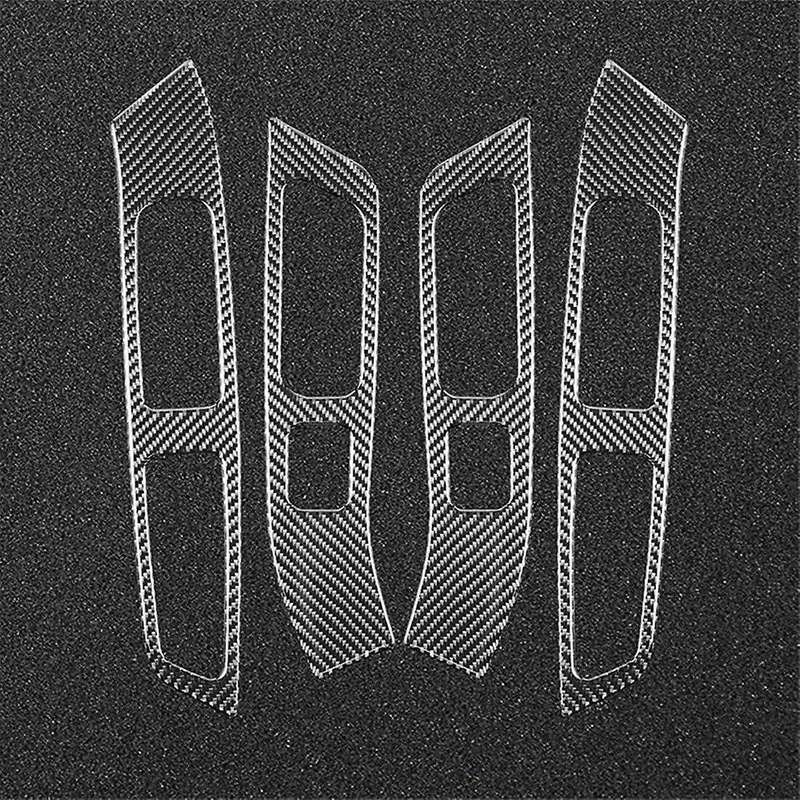 Car Window Lift Button Panel Decoration Cover Trim Accessories