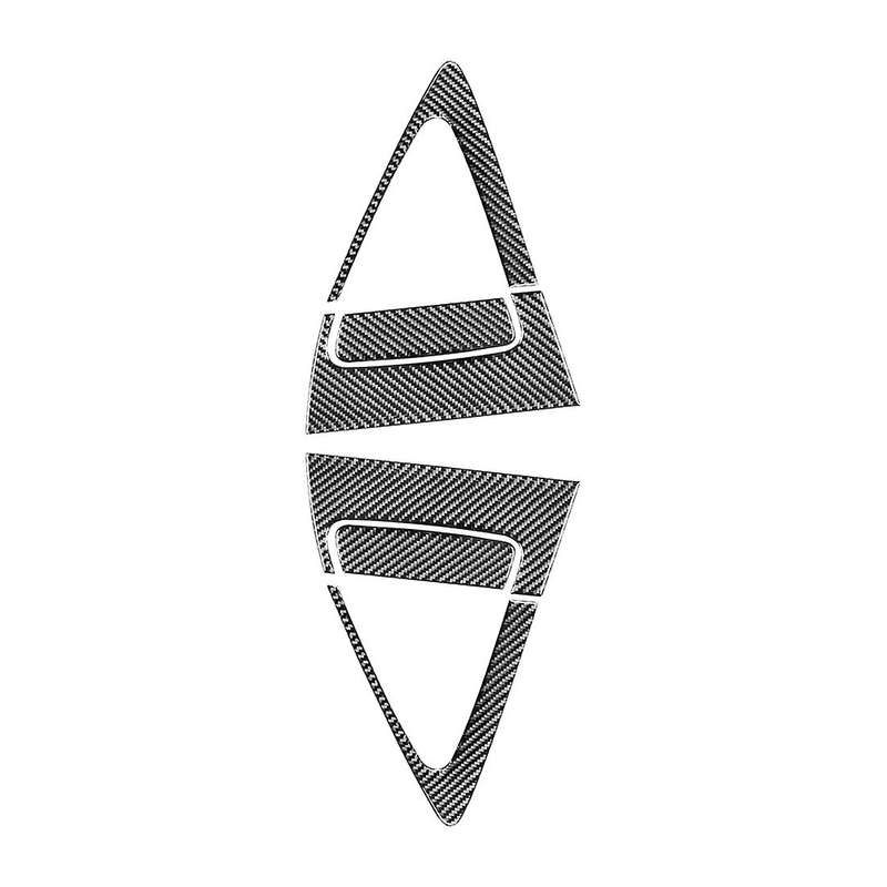 Door Outer Handle Cover Decorative Sticker Carbon Fiber for Honda