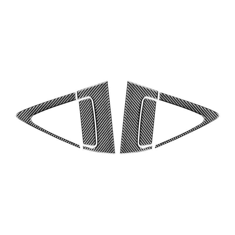 Door Outer Handle Cover Decorative Sticker Carbon Fiber for Honda